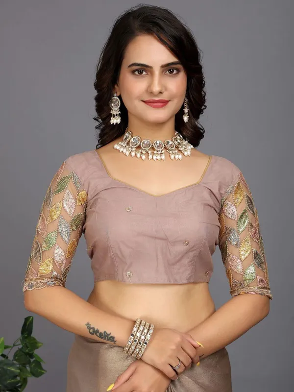 Grey_Star_Georgette_Self_Design_Saree_For_Women