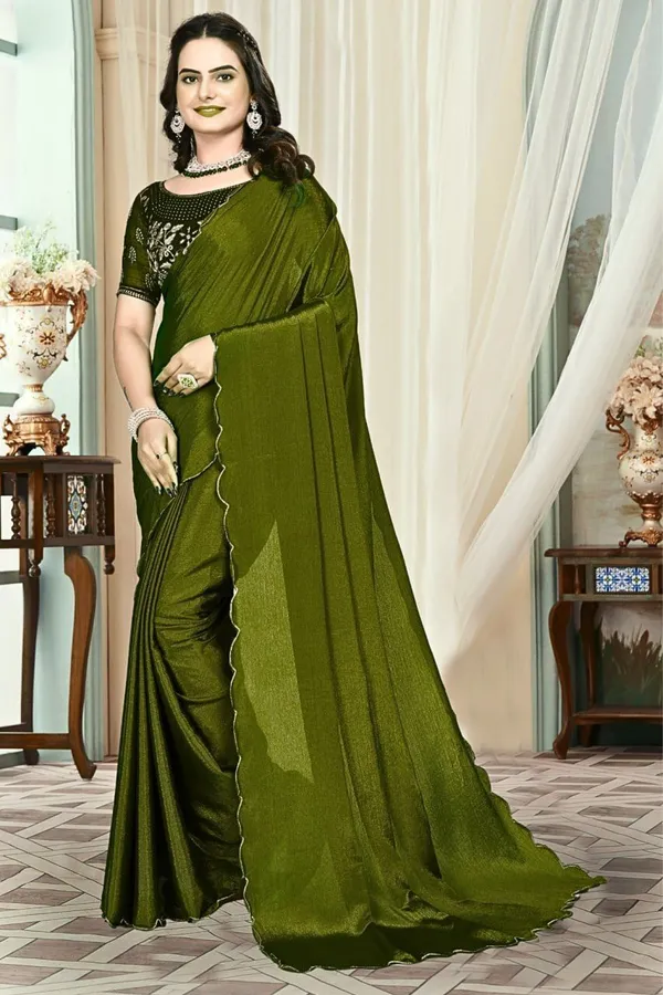 Light_Green_Star_Georgette_Embroidered_Saree_For_Women