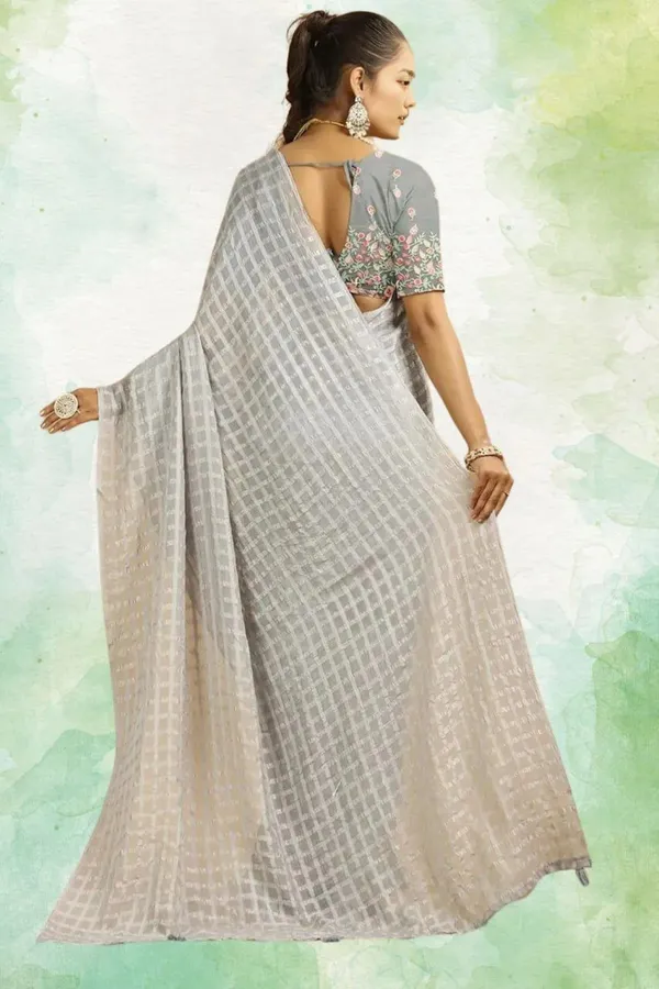 Grey_Star_Georgette_Printed_Saree_For_Women