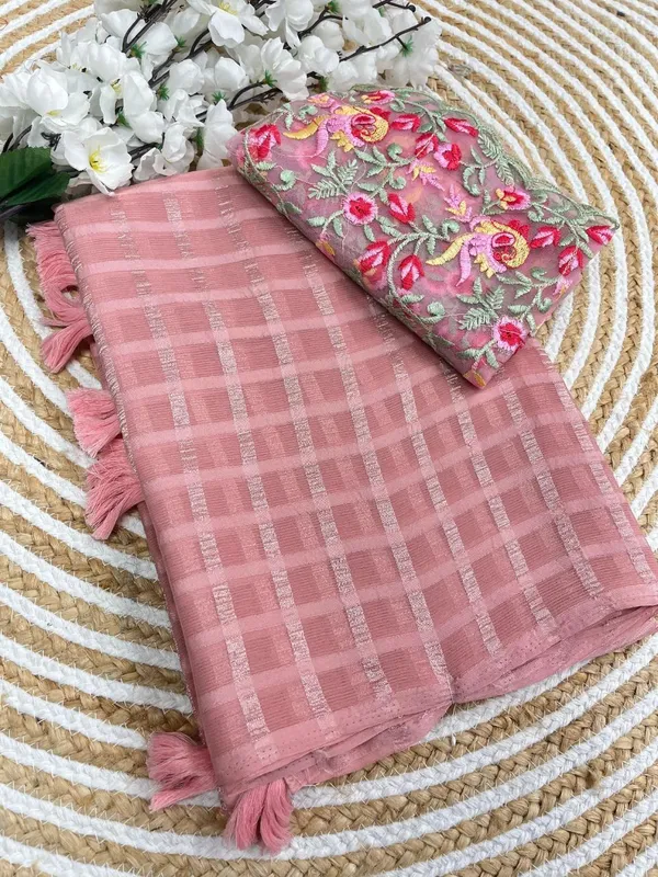 Pink_Star_Georgette_Embroidered_Saree_For_Women