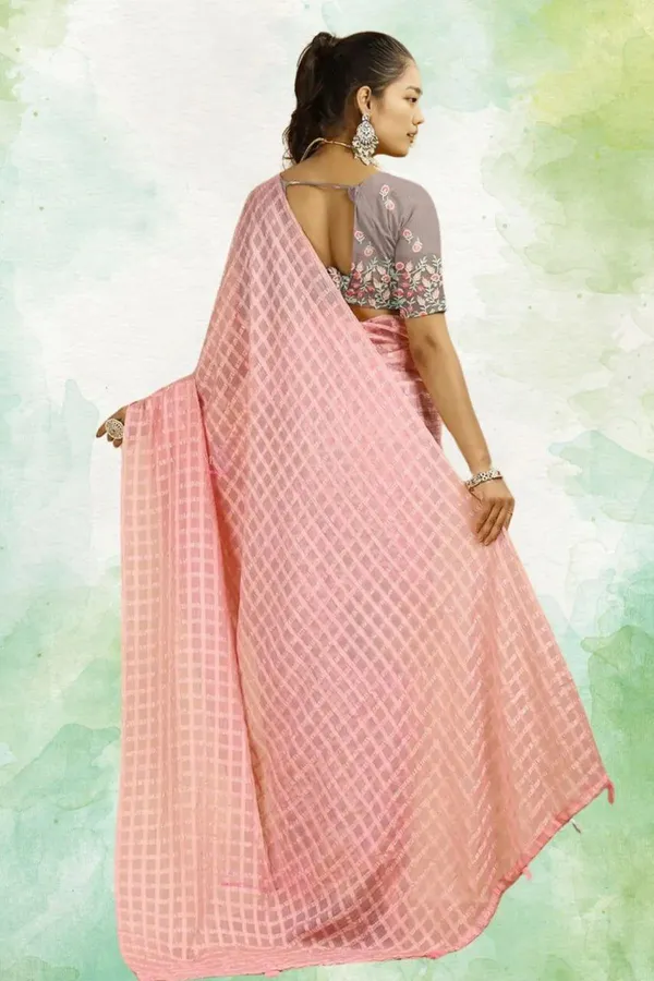 Pink_Star_Georgette_Embroidered_Saree_For_Women
