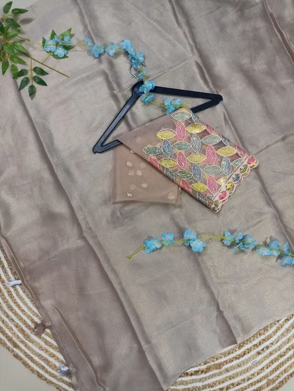Beige_Star_Georgette_Printed_Saree_For_Women