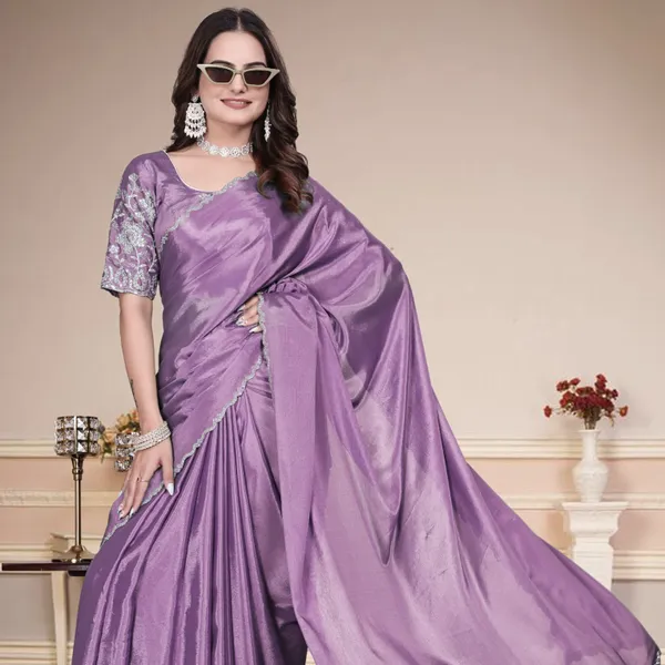 Purple_Star_Georgette_Saree_For_Women