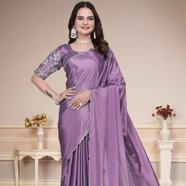 Purple_Star_Georgette_Saree_For_Women