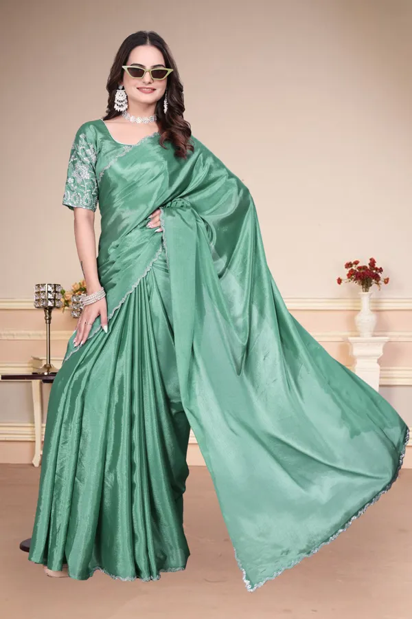 Green_Star_Georgette_Embroidered_Saree_For_Women