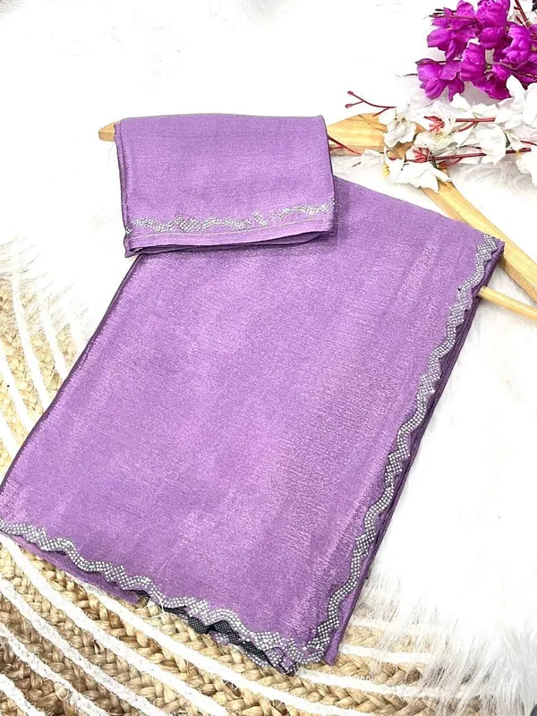 Purple_Star_Georgette_Saree_For_Women