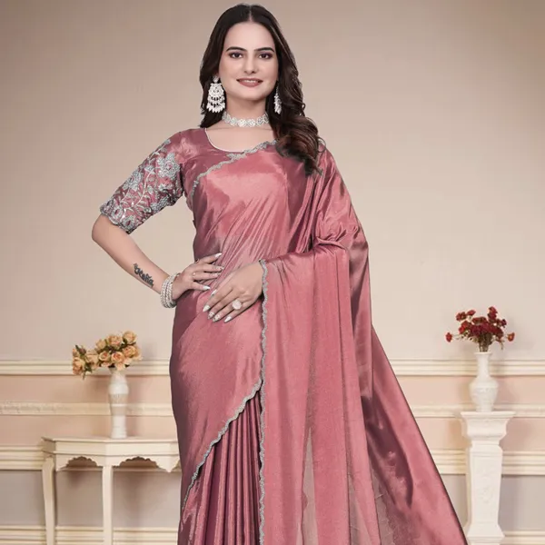 Pink_Star_Georgette_Embroidered_Saree_For_Women