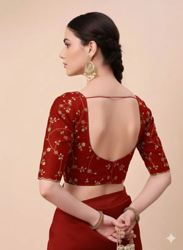 Pink_Star_Georgette_Saree_For_Women