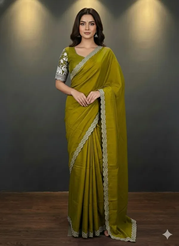 Pink_Star_Georgette_Embellished_Saree_For_Women