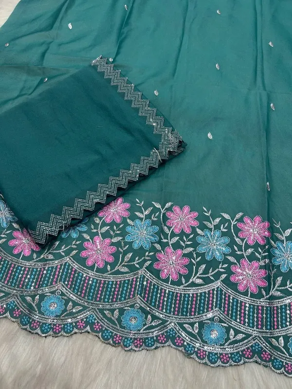 Blue_Star_Georgette_Embroidered_Saree_For_Women