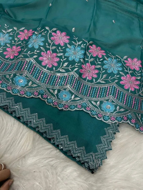 Blue_Star_Georgette_Embroidered_Saree_For_Women