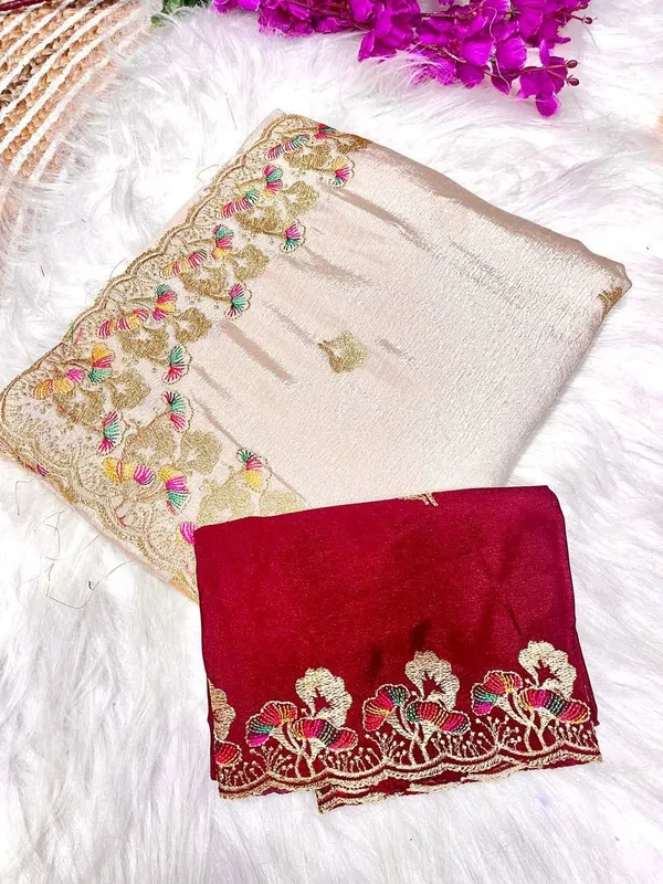 Grey_Star_Georgette_Saree_For_Women