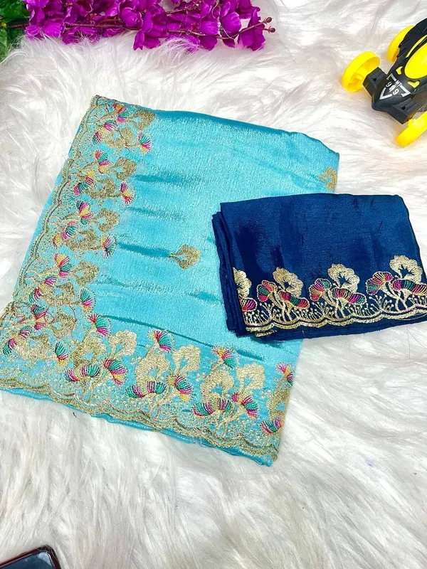 Blue_Star_Georgette_Embroidered_Saree_For_Women
