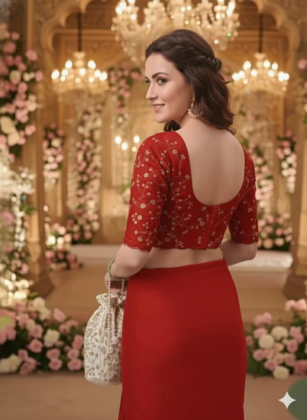 Red_Star_Georgette_Embroidered_Self_Design_Saree_For_Women