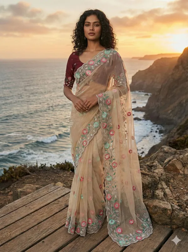 Chiku_Star_Georgette_Embroidered_Saree_For_Women