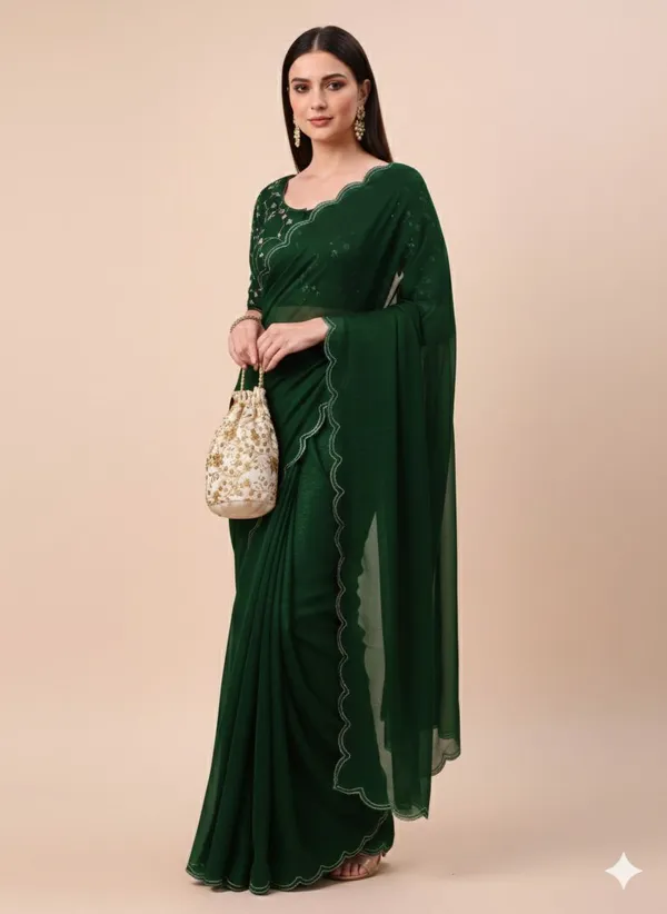 Green_Star_Georgette_Embroidered_Saree_For_Women