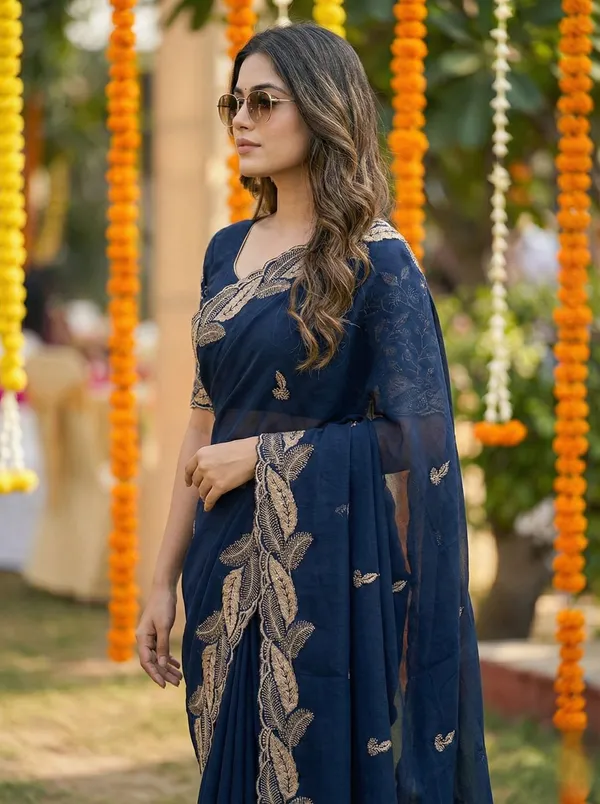 Blue_Star_Georgette_Embroidered_Saree_For_Women