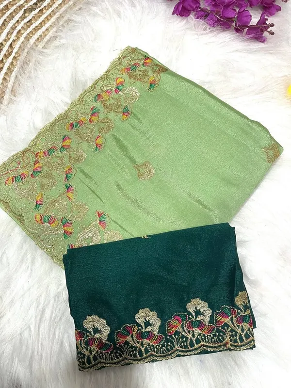 Green_Star_Georgette_Embroidered_Floral_Saree_For_Women