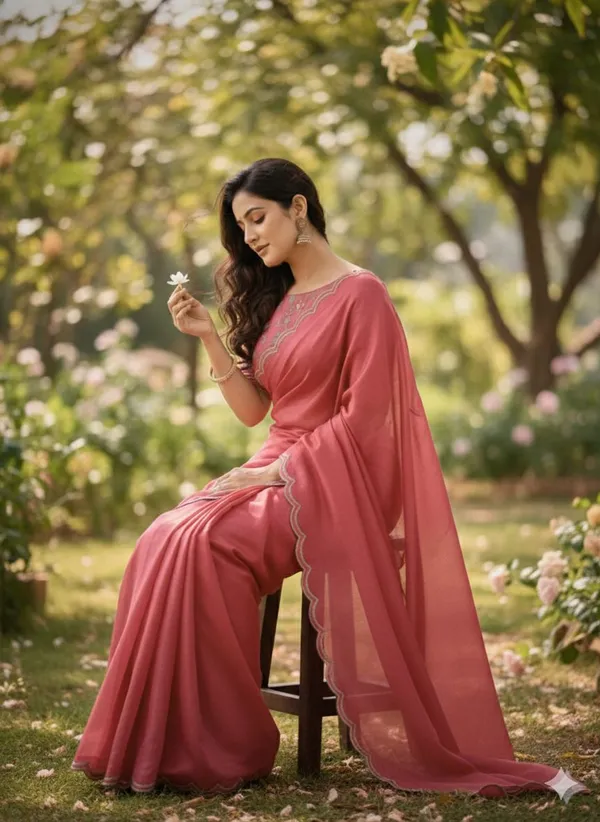 Pink_Star_Georgette_Embroidered_Saree_For_Women