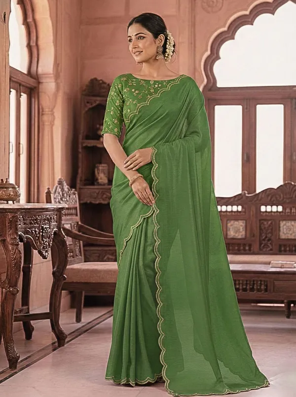 Green_Star_Georgette_Embroidered_Saree_For_Women