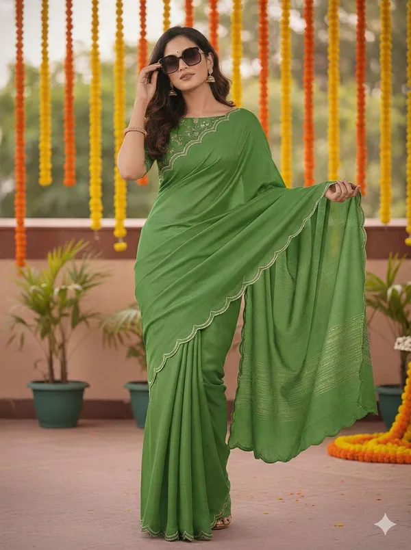 Green_Star_Georgette_Embroidered_Saree_For_Women