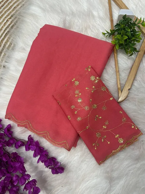 Pink_Star_Georgette_Printed_Saree_For_Women