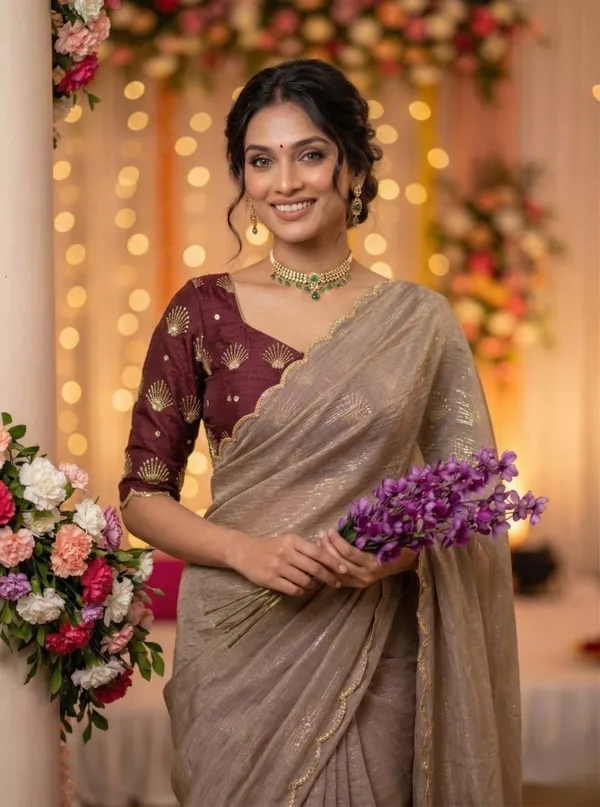 Grey_Star_Georgette_Embroidered_Saree_For_Women