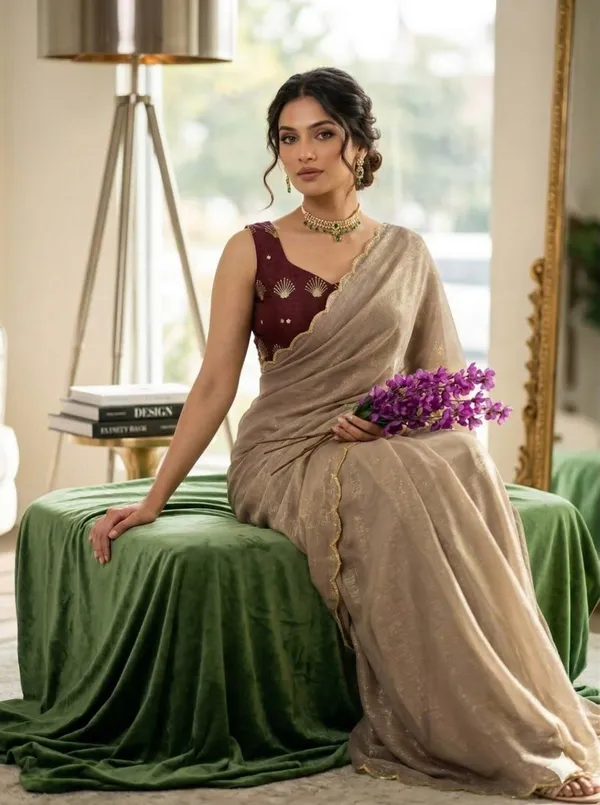 Grey_Star_Georgette_Embroidered_Saree_For_Women