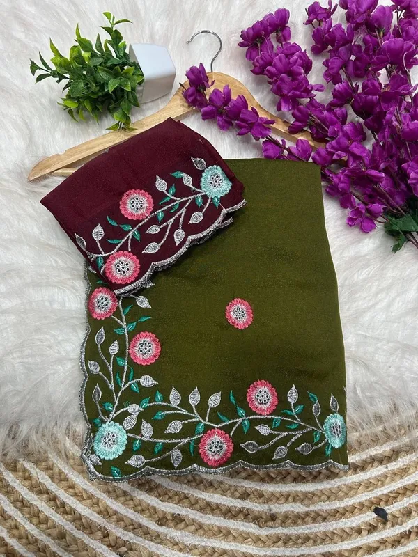 Green_Star_Georgette_Embroidered_Saree_For_Women