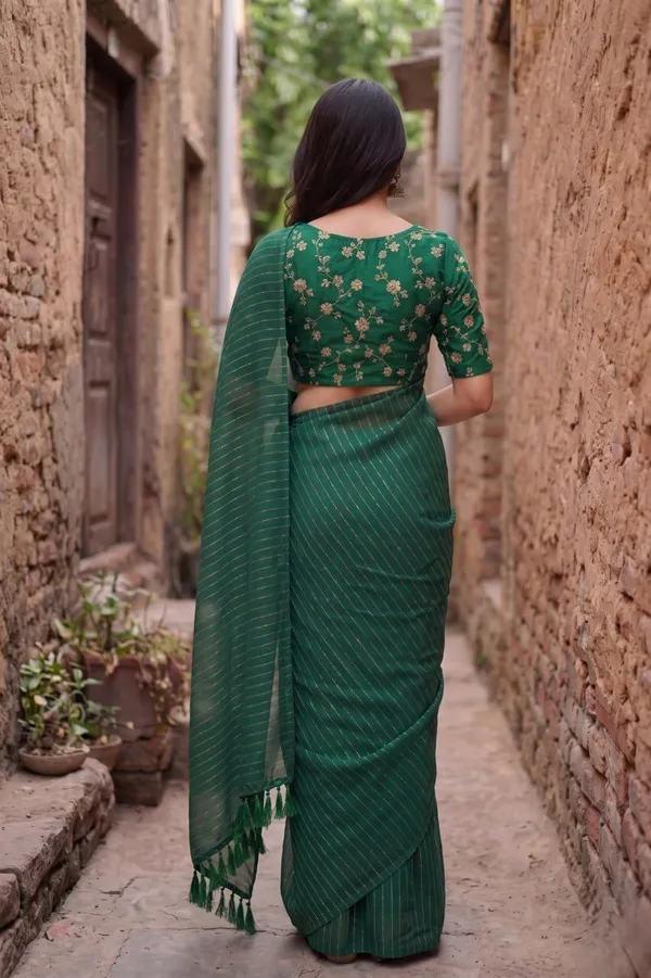 Green_Star_Georgette_Embroidered_Saree_For_Women