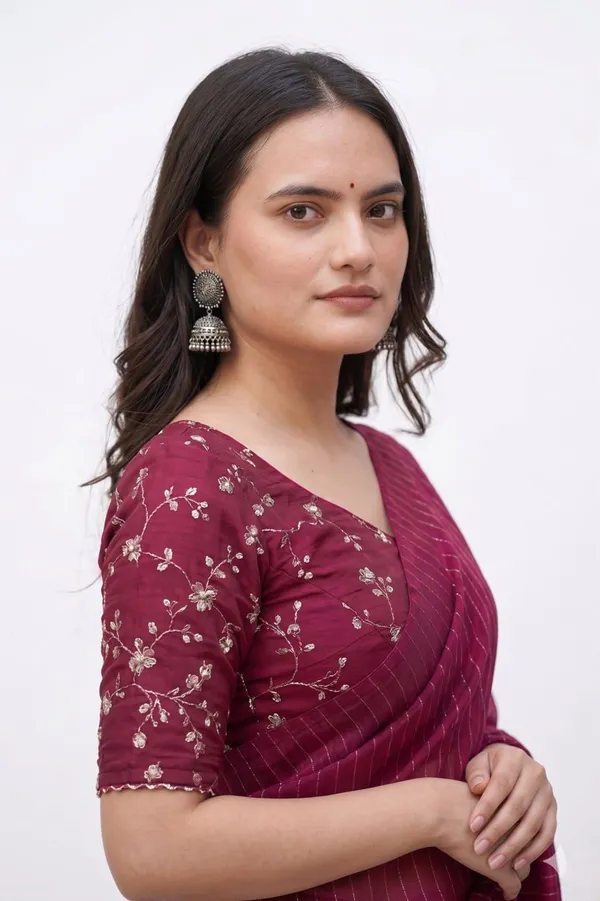Pink_Star_Georgette_Embroidered_Saree_For_Women