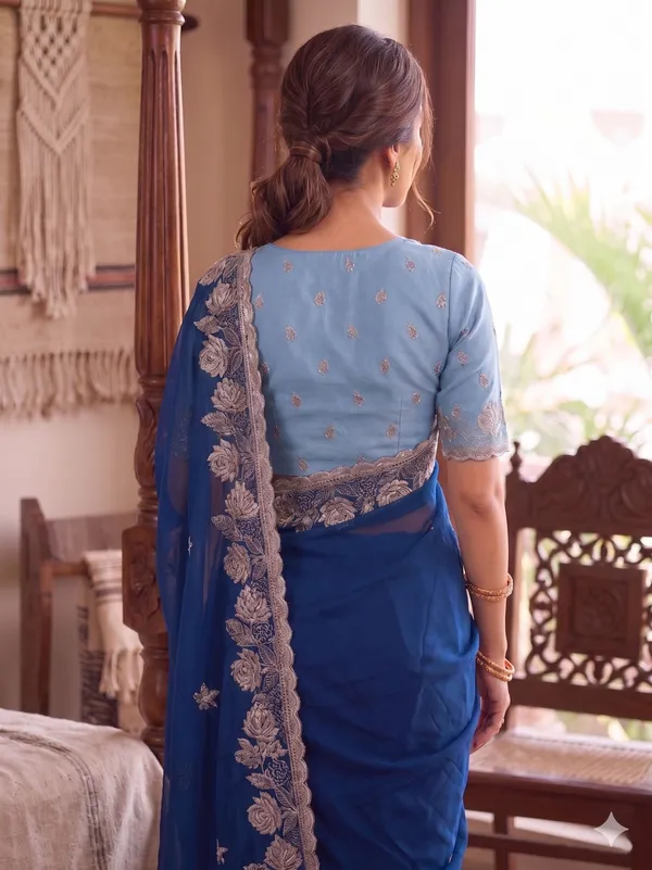 Blue_Star_Georgette_Embroidered_Saree_For_Women