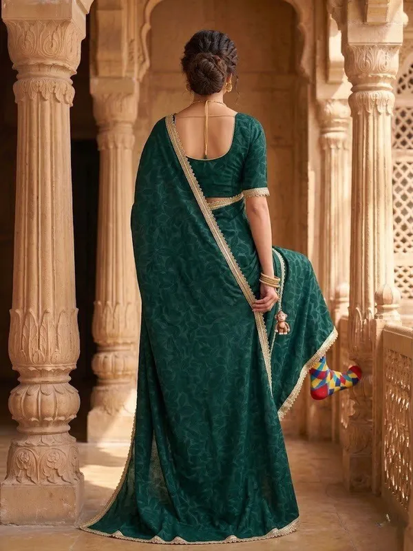 Green_Star_Georgette_Embroidered_Woven_Saree_For_Women