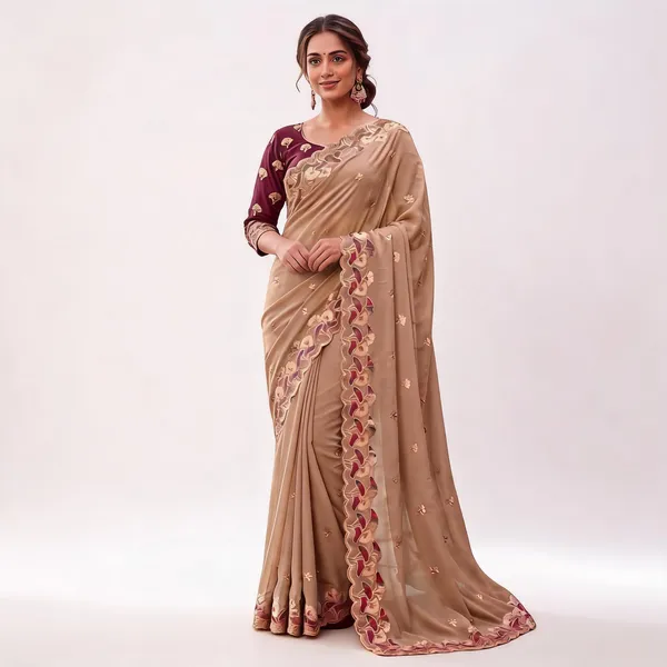 Chiku_Star_Georgette_Embroidered_Saree_For_Women