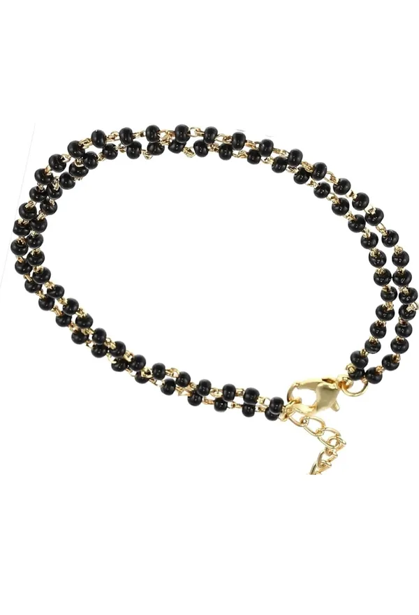 Black_Beaded_Gold_Toned_Double_Layer_Mangalsutra_Bracelet_For_Women_Pack_of_1