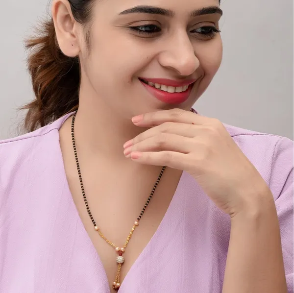 Black_Beaded_Gold_Toned_Pearl_Drop_Pendant_Mangalsutra_For_Women