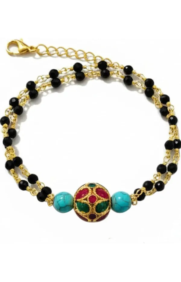 Black_Beaded_Evil_Eye_Bracelet_For_Women_Pack_of_1