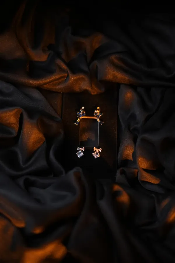 Crystal_Stud_Earrings_Set_With_Blue_And_Clear_Stones