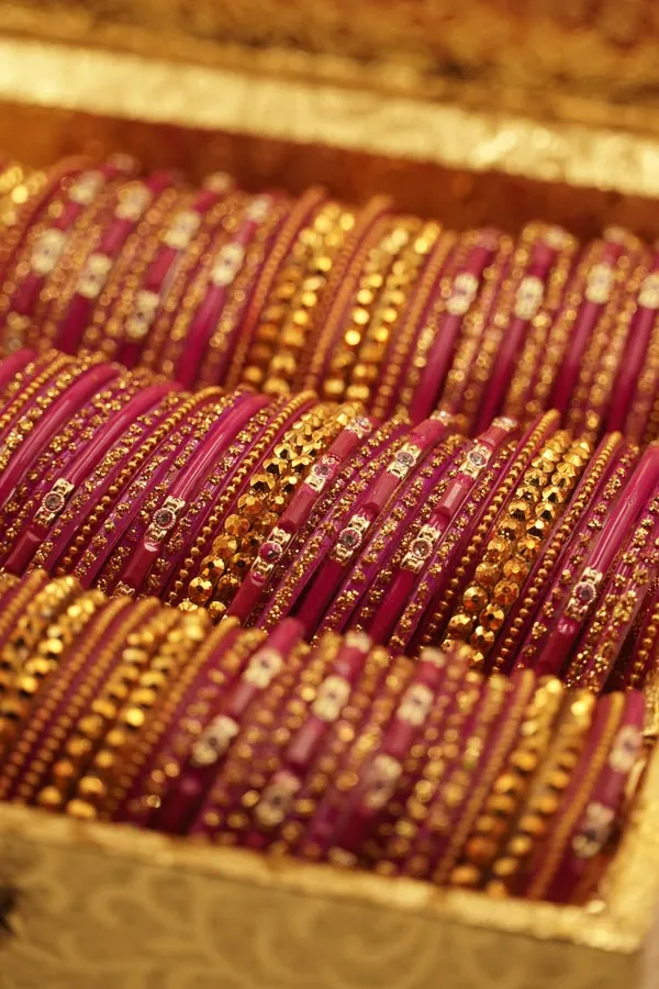 Pink_Gold_Embellished_Bangle_Set_For_Women