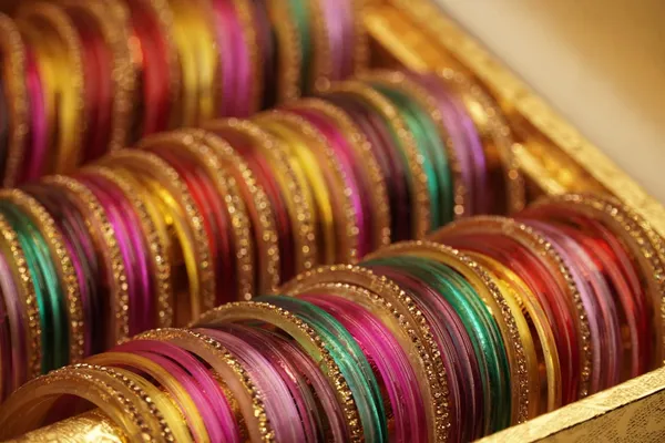Multicolor_Silk_Thread_Golden_Glitter_Bangles_Set_For_Women