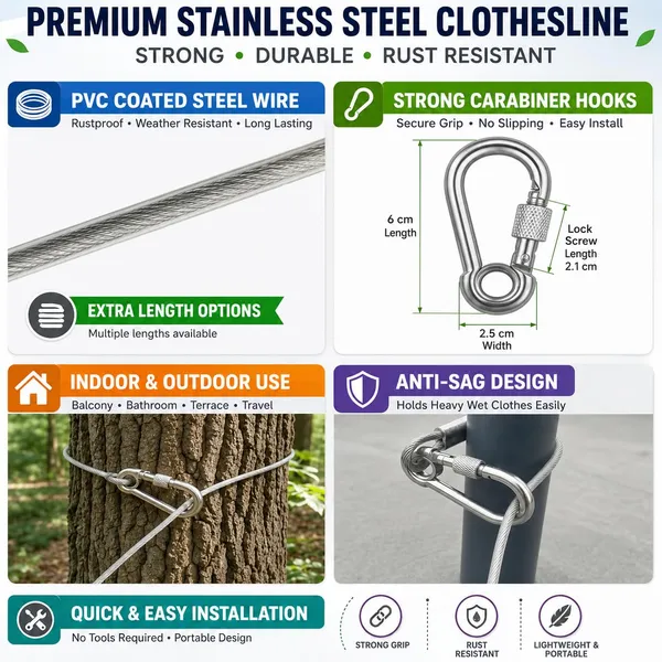 Heavy_Duty_5mtr_Stainless_Steel_Clothesline_Rope_with_Carabiner_Hooks_(BUY_1_GET_1_FREE)
