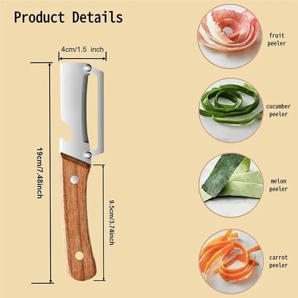 3_in_1_Vegetable_Peeler_Stainless_Steel_with_Wooden_Handle_&_Bottle_Opener_(BUY_1_GET_1_FREE)
