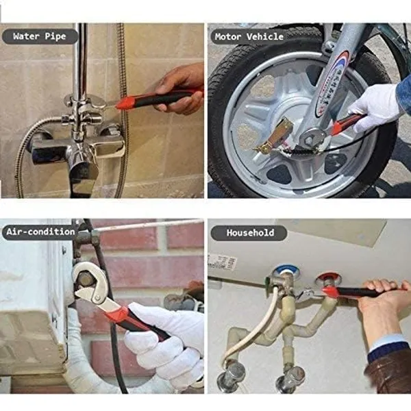 2_Pcs_All-in-One_Auto_Adjustable_Snap_N_Grip_Wrench_Spanner_Set