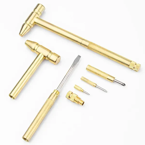 5_in_1_Portable_Screwdriver_Set_with_Mini_Metal_Hammer_Hidden_Multifunction_Pocket_Tool_Kit_with_Screwdrivers_Compact_Multitool_Mini_Hammer_for_Home_Repair_&_DIY_(Pack_of_1)