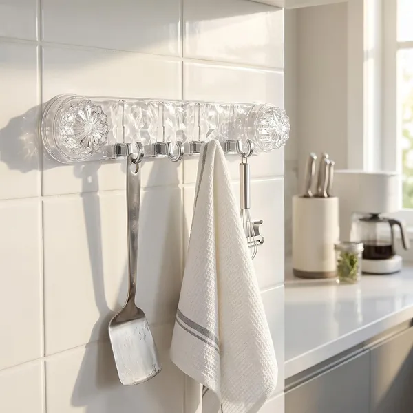 Crystal_Design_Suction_Cup_Wall_Hook_Rack_–_5_Hook_Transparent_Vacuum_Suction_Hanger_|_No_Drill_Multipurpose_Wall_Hooks_Organizer_for_Bathroom,_Kitchen,_Towel,_Keys_&_Accessories