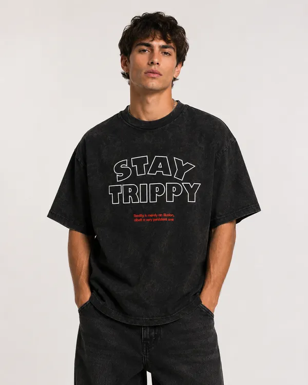 Black_Cotton_French_Terry_Oversized_Graphic_T-Shirt_For_Unisex