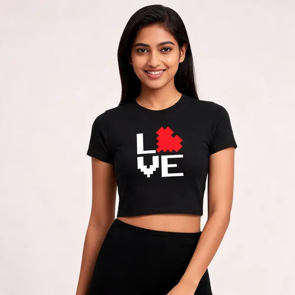 Black_Cotton_Graphic_Crop_Top_For_Women