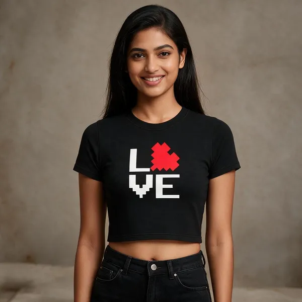Black_Cotton_Graphic_Crop_Top_For_Women