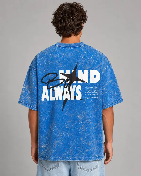 TRIPPIN_Benevolent_Oversized_T-Shirt_–_Blue_Acid_Wash_|_Unisex