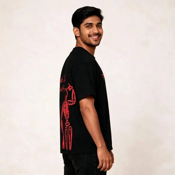Black_Cotton_French_Terry_Regular_Fit_Graphic_T-Shirt_For_Men